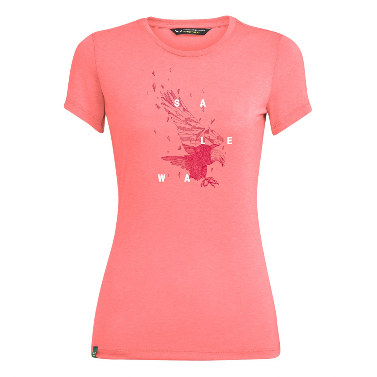 Camisetas Mujer Chile - Salewa Eagle Figure Dri-Release® - Rosas - PWLE-20164